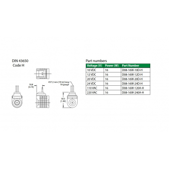 Comatrol coil 110VAC 16W fi12.7